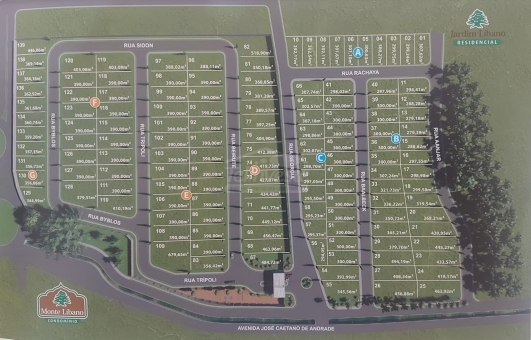 LOTE A VENDA - CONDOM&Iacute;NIO MONTE L&Iacute;BANO