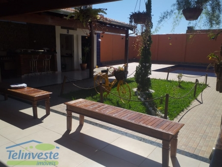 Casa c/ &Aacute;rea de lazer p/ loca&ccedil;&atilde;o - Bairro Santa Luzia